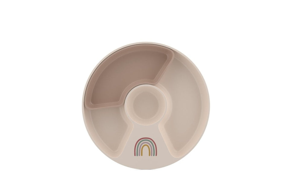 Mepal Babybord Vakjes Mio Sunshine & Rainbow koop je bij Babywinkel