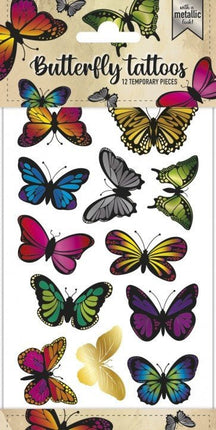 Vlinder Tattoos Metallic koop je bij Babywinkel