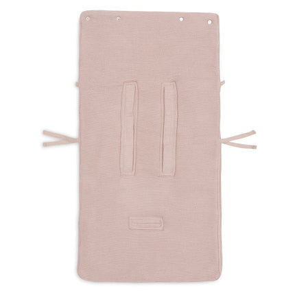 Jollein Voetenzak Basic Knit/ Wild Rose koop je bij Babywinkel