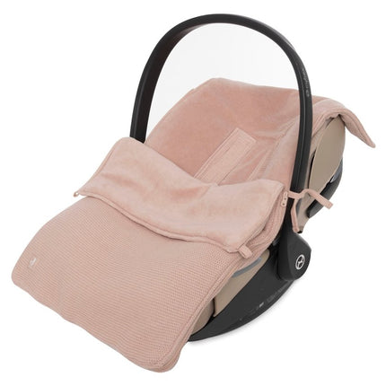 Jollein Voetenzak Basic Knit/ Wild Rose koop je bij Babywinkel