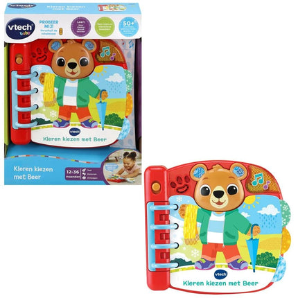 Vtech Baby Boekje Baby Kleren Kiezen Met Beer koop je bij Babywinkel