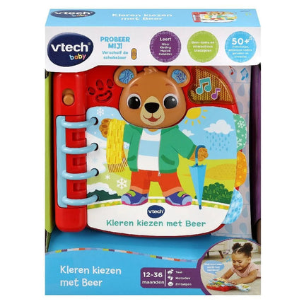 Vtech Baby Boekje Baby Kleren Kiezen Met Beer koop je bij Babywinkel