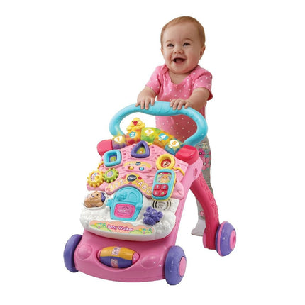 Vtech Loopwagen Baby Walker Roze koop je bij Babywinkel