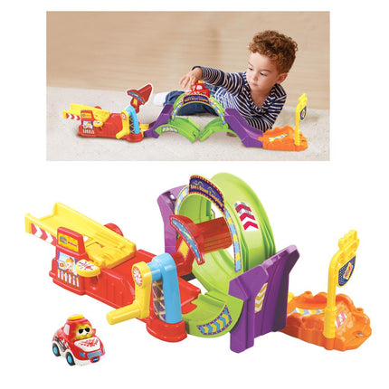 Vtech Speelgoed Autobaan Toet Toet Auto Race & Stunt Looping koop je bij Babywinkel