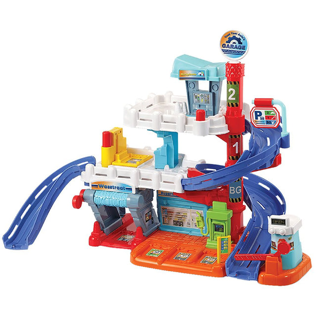 Vtech Speelgoed Autogarage Toet Toet Auto Garage Met Ryan Raceauto koop je bij Babywinkel