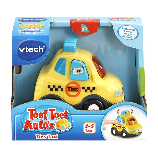 Vtech Speelgoed Auto Toet Toet Auto Ties Taxi koop je bij Babywinkel