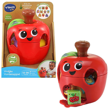 Vtech Vormenstoof Vrolijke Vormenappel koop je bij Babywinkel