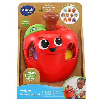 Vtech Vormenstoof Vrolijke Vormenappel koop je bij Babywinkel