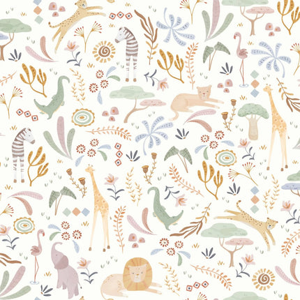 Little Dutch Vlies-tapet Safari Wonders