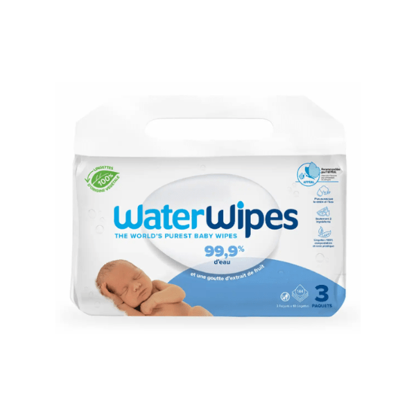 WaterWipes Billendoekjes 144 St 3X 48 St koop je bij Babywinkel