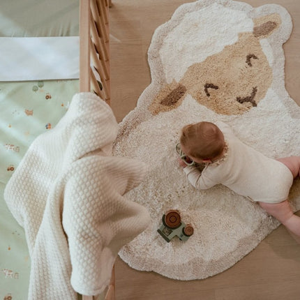 Little Dutch Wiegdeken Pure Soft White Gebreid koop je bij Babywinkel