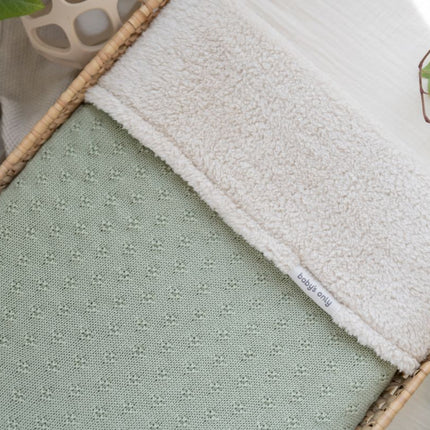 Baby's Only Wiegdeken Teddy Mood Laurel Green koop je bij Babywinkel
