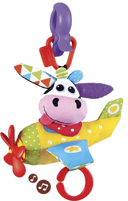 Yookidoo Hangspeeltje Vliegtuig Met Koe koop je bij Babywinkel