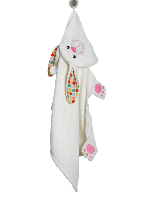 Zoocchini Badcape Baby Bella The Bunny Katoen koop je bij Babywinkel