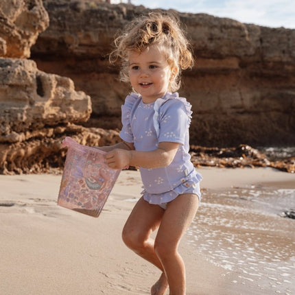 Zwem shirt korte mouwen en broekje Dreamy Lavender koop je bij Babywinkel