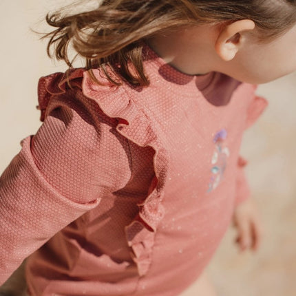 Zwem shirt lange mouwen Dreamy Pink Sparkle koop je bij Babywinkel