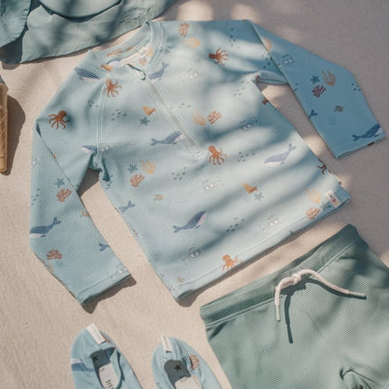 Zwem shirt lange mouwen Ocean Friends koop je bij Babywinkel