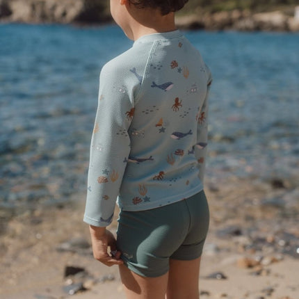 Zwem shirt lange mouwen Ocean Friends koop je bij Babywinkel