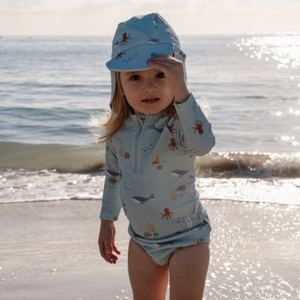 Zwem shirt lange mouwen Ocean Friends koop je bij Babywinkel