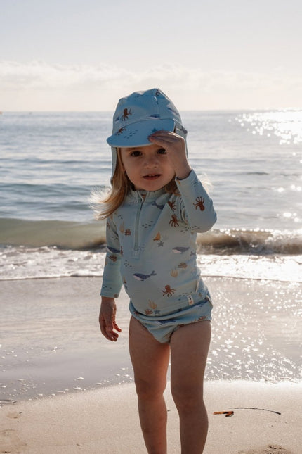 Zwem shirt lange mouwen Ocean Friends koop je bij Babywinkel