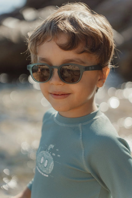 Zwem shirt lange mouwen Ocean Grean koop je bij Babywinkel