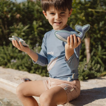 Zwem short Ocean Brown Stripes koop je bij Babywinkel
