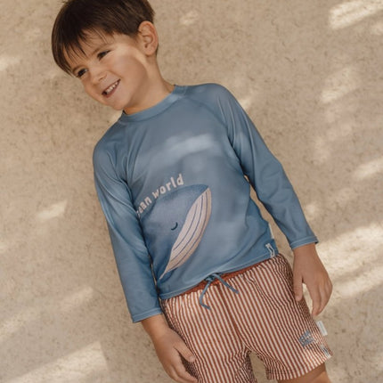 Zwem short Ocean Brown Stripes koop je bij Babywinkel