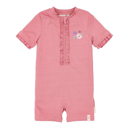 Zwempak korte mouwen Dreamy Pink Sparkle koop je bij Babywinkel