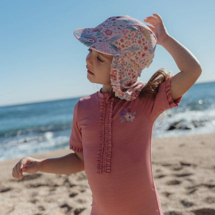 Zwempak korte mouwen Dreamy Pink Sparkle koop je bij Babywinkel