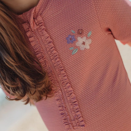 Zwempak korte mouwen Dreamy Pink Sparkle koop je bij Babywinkel