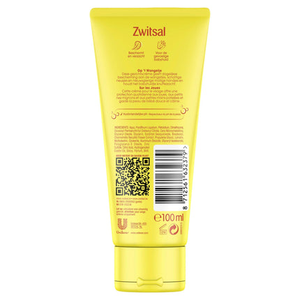 Zwitsal Babycreme Op 'T Wangetje 100ml koop je bij Babywinkel