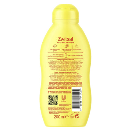 Zwitsal Babyzeep Zeep Vrij 200ml koop je bij Babywinkel